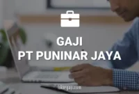 Gaji PT Puninar Jaya