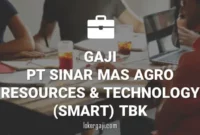 Gaji PT Sinar Mas Agro Resources & Technology (SMART) Tbk