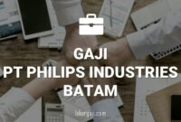 Gaji PT Philips Industries Batam