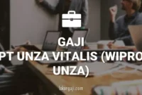 Gaji PT Unza Vitalis (Wipro Unza)