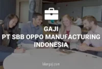 Gaji PT SBB OPPO Manufacturing Indonesia