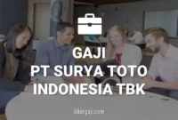 GAJI PT SURYA TOTO INDONESIA TBK