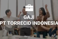 GAJI PT TORRECID INDONESIA